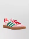 Adidas Originals Low-top Suede Sneakers With Leather Accents In Multi