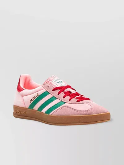 Adidas Originals Low-top Suede Sneakers With Leather Accents In Multi