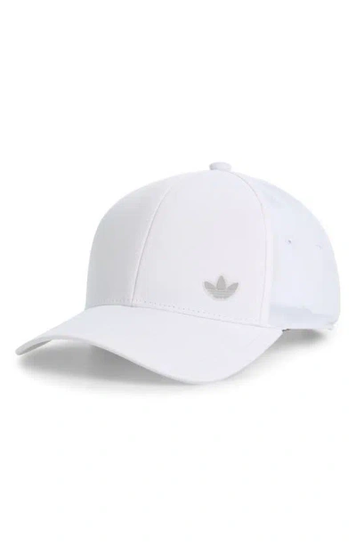 Adidas Originals Luna Structured Strap Back Hat In White