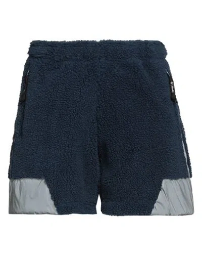ADIDAS ORIGINALS ADIDAS ORIGINALS MAN SHORTS & BERMUDA SHORTS NAVY SIZE M POLYESTER, RECYCLED POLYESTER