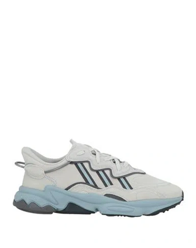 Adidas Originals Man Sneakers Sky Blue Size 6.5 Leather