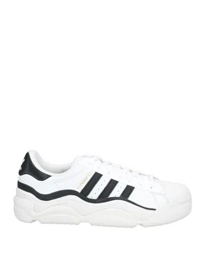Adidas Originals Man Sneakers White Size 7.5 Textile Fibers, Rubber