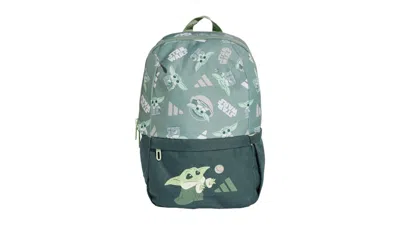 Pre-owned Adidas Originals Mandalorian Backpack In Legend Ivy In Green