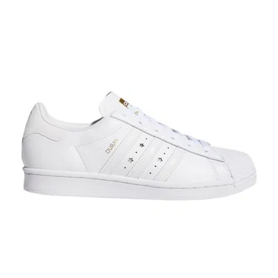 Pre-owned Adidas Originals Mariah Duran X Wmns Superstar Adv '50th Anniversary' In White