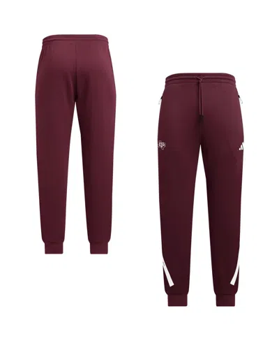 Adidas Originals Maroon Texas A M Aggies Z.n.e. Pants In Burgundy