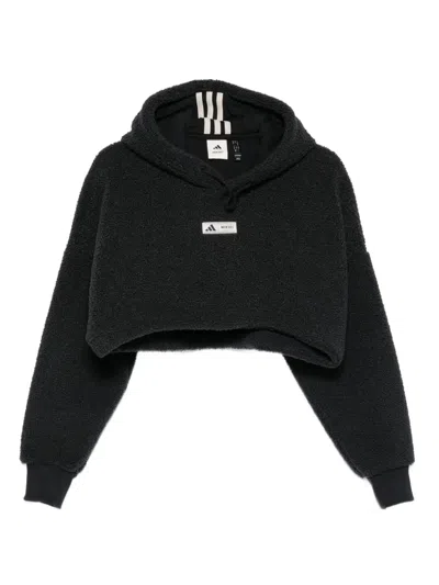 Adidas Originals Mb Cropped Hoodie Black