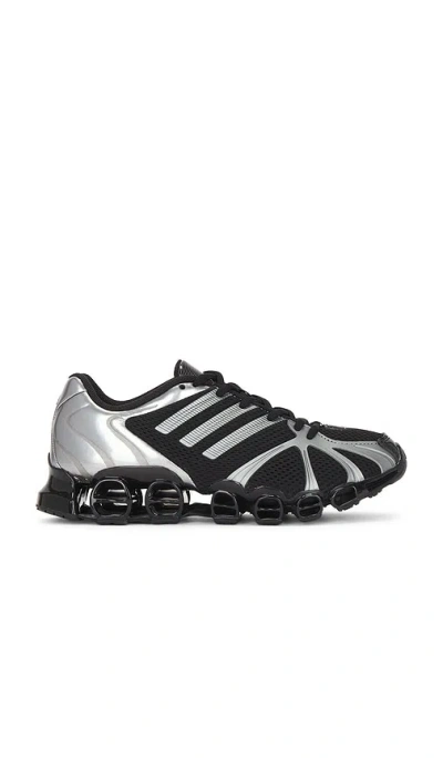 Adidas Originals Mega Ghostride Mesh And Nylon Sneakers In Black