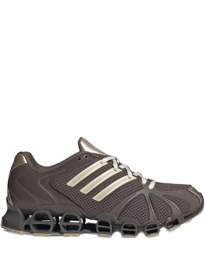 Adidas Originals Mega Ghostride Striped Sneakers In Brown