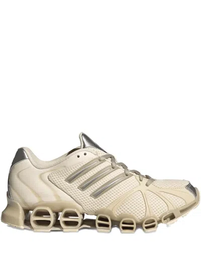 Adidas Originals Mega Ghostride Striped Sneakers In Neutral