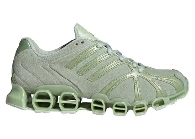 Pre-owned Adidas Originals Mega Ghostride (women's) Sneakers In Linen Green/magic Lime Met
