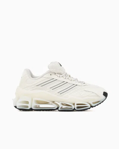 Adidas Originals Megaride Ag White Textile Rubber Sneakers In Transparent