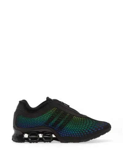 Adidas Originals Megaride S2 Mesh Textile Sneakers In Black