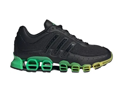 Pre-owned Adidas Originals Megaride (women's) Sneakers In Core Black/semi Screaming Green/yellow
