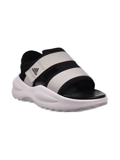 Adidas Originals Babies' Mehana "core Black/grey Two" Sandals In Gray