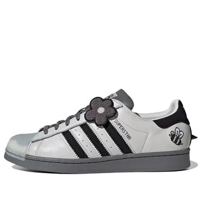 Adidas Originals Melting Sadness X  Superstar Babo In Gray