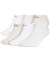 Adidas Originals Adidas 3-pack Aeroready Athletic Cushioned Low Cut Socks In White,wonder Beige,alumina Beige