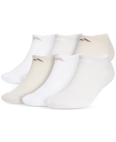 ADIDAS ORIGINALS MEN'S 6PK. ATHLETIC CUSHIONED NO-SHOW SOCKS
