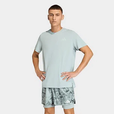 Adidas Originals Men's Adi365 Iconic Climacool Running T-shirt In Gray
