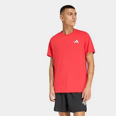 Adidas Originals Men's Adi365 Iconic Climacool Running T-shirt In Red