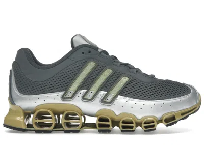 Pre-owned Adidas Originals Men's Adidas A3 Megaride Grey Gold Sneakers In Grey Four/gold Metallic/matte Silver In Multi