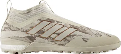 Pre-owned Adidas Originals Men's Adidas Ace 17+ Paul Pogba Brown Camo Sneakers In Clear Brown/light Brown