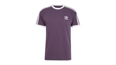 Pre-owned Adidas Originals Men's Adidas Adicolor Classics 3stripes T-shirt In Aurora Black