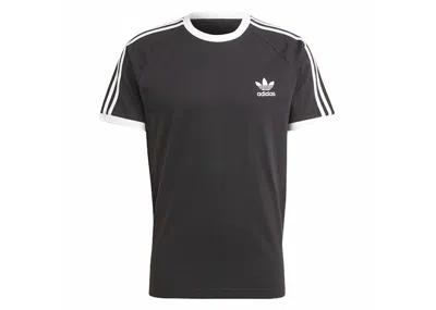 Pre-owned Adidas Originals Men's Adidas Adicolor Classics 3stripes Tee Shirt In Black
