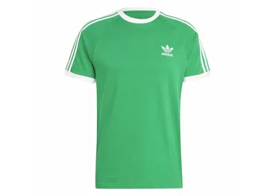 Pre-owned Adidas Originals Men's Adidas Adicolor Classics 3stripes Tee Shirt In Green