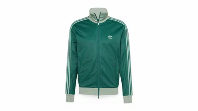 Pre-owned Adidas Originals Men's Adidas Adicolor Classics Beckenbauer Track Top In Collegiate Green/silver Green