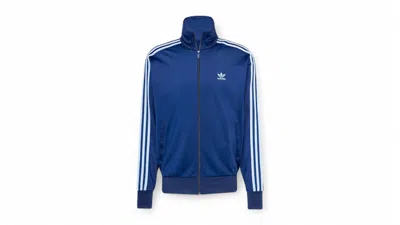 Pre-owned Adidas Originals Men's Adidas Adicolor Classics Firebird Track Top In Night Indigo/clear Sky Blue