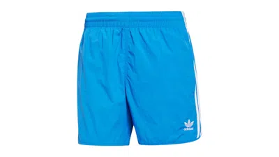 Pre-owned Adidas Originals Men's Adidas Adicolor Classics Sprinter Shorts In Blue/white