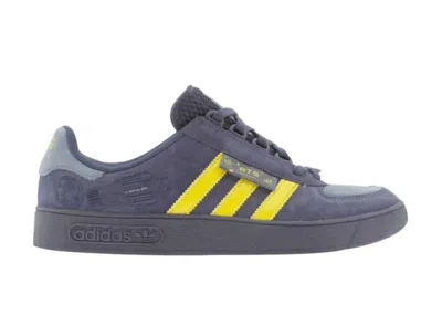 Pre-owned Adidas Originals Men's Adidas Adicolor Low Bl1 Bts Football Gear Sneakers In Blue Bird/white
