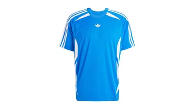 Pre-owned Adidas Originals Men's Adidas Adicolor Teamgeist Tee Shirt In Blue/white In Multi
