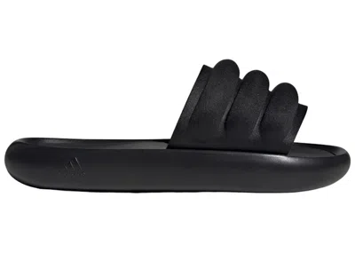 Pre-owned Adidas Originals Men's Adidas Adilette Zplaash Slides Sneakers In Core Black