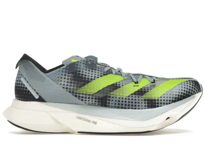 Pre-owned Adidas Originals Men's Adidas Adios Pro 3 Sneakers In Wonder Blue/core Black/lucid Lemon In Multi