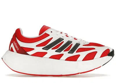 Pre-owned Adidas Originals Men's Adidas Adizero Aruku White Sneakers In Cloud White/pure Ruby/core Black In Multi