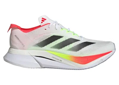 Pre-owned Adidas Originals Men's Adidas Adizero Boston 12 Sneakers In Cloud White/core Black/lucid Red