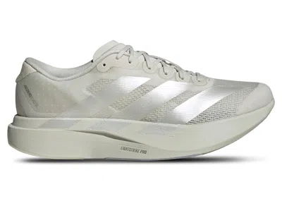 Pre-owned Adidas Originals Men's Adidas Adizero Evo Sl Sneakers In Orbit Grey/zero Metalic/halo Silver