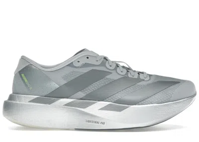 Pre-owned Adidas Originals Men's Adidas Adizero Evo Sl Sneakers In Silver Metallic/iron Metallic/halo Silver