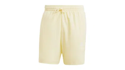 Pre-owned Adidas Originals Men's Adidas Aeroready Essentials Chelsea 3stripes Shorts In Almost Yellow