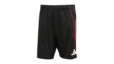 Pre-owned Adidas Originals Men's Adidas Ajax Amsterdam Tiro 25 Competition Shorts In Black White Bold Red