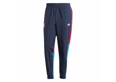 Pre-owned Adidas Originals Men's Adidas Arsenal Woven Track Pants In Legend Ink