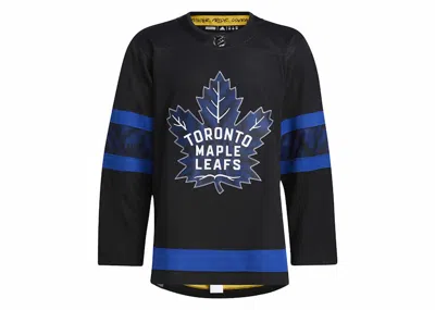 Pre-owned Adidas Originals Men's Adidas Authentic Toronto Maple Leafs X Drew House Alternate Jersey In Black