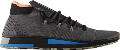 Pre-owned Adidas Originals Men's Adidas Aw Run Mid Alexander Wang Sneakers In St Crag/core Black/glow Orange