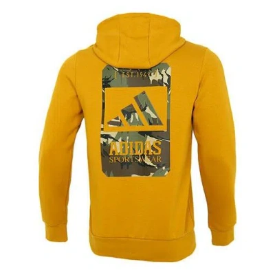 Adidas Originals Men's Adidas Back Camouflage Logo Printing Sports Gold Color In Yellow