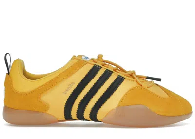 Pre-owned Adidas Originals Men's Adidas Ballerina Bad Bunny Sneakers In Bold Gold/core Black/gum