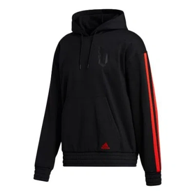 Adidas Originals Men's Adidas Basketball Sports Black Pullover In Animal Print