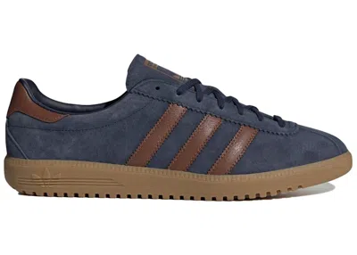 Pre-owned Adidas Originals Men's Adidas Bermuda Brown Sneakers In Legend Ink/pre/rubbed Brown