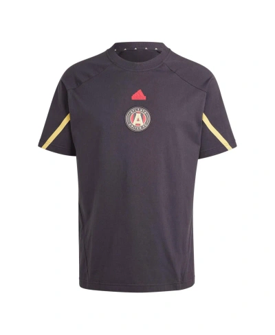 Adidas Originals Men's Adidas Black Atlanta United Fc 2024 Travel Raglan T-shirt