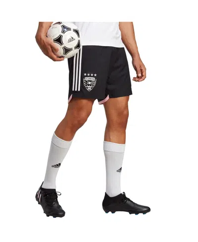 Adidas Originals Men's Adidas Black D.c. United Aeroready Authentic Shorts